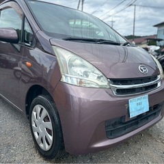 走行距離62000キロ♪修復歴なし ダイハツ ムーヴ★総額15.8万円★車検2年付き 機関良好 アイドリングストップ ナビ TV Bカメラ BT音楽再生 エアコンバッチリ！お早めに！の画像