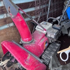 現状販売除雪機の画像