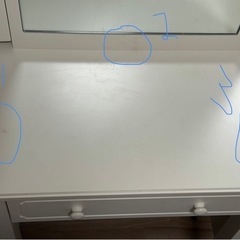 ミーオ ドレッサー ホワイトの画像