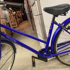 ※ 自転車　Escort City エスコートシティ　27インチ　鍵付き　ブルー系の画像