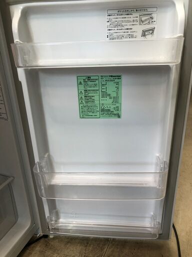 【ジャングルジャングル石津店】ハイセンス Hisense 冷蔵庫 HR-B12E2W 2022年製 120L 新生活 堺市 堺区 西区