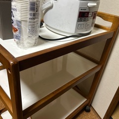 キャスター　キッチンラックの画像
