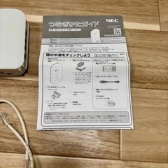 NEC  無線LANルータの画像