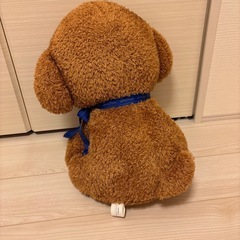 犬のぬいぐるみの画像