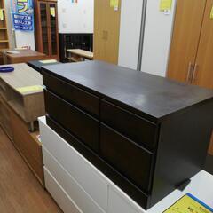 ☆ドリーム荒牧店☆ジモティー割引有☆2段ローチェスト 中古品