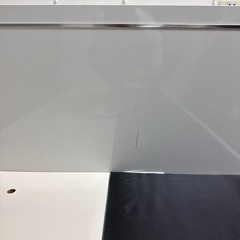 シングル　ベッドフレーム　白の画像