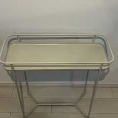 IKEA プラントスタンド　廃盤　ベージュの画像