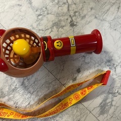 アンパンマン ファンストラップ付き 扇風機　の画像