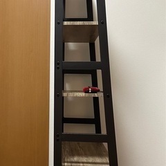 【美品】木目調ラックの画像