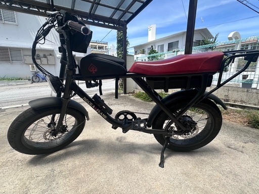 オシャレ電動
自転車ROCKA FLAME（ロカフレーム)