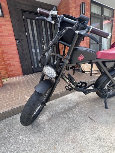 オシャレ電動
自転車ROCKA FLAME（ロカフレーム)