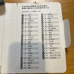 くだものやさいカード、ひらがなカード　くもん　知育の画像