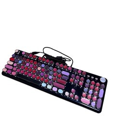 レトロタイプライターデザイン USB有線キーボード（マルチカラー）