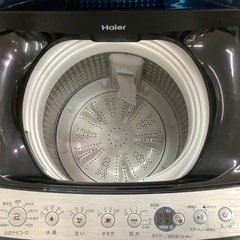 安心の1年保証付き！！　Haier　全自動洗濯機　5.5kg  JW-XP2C55Fの画像