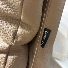Contents 本革ソファ 3人掛け　　の画像