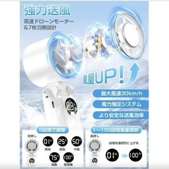 新品 冷却プレート付き ハンディファンの画像