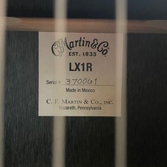 値下げしましたmartin&co ミニアコースティックギターの画像