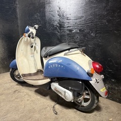 ★支払総額3.6万円★関東圏内即日配送可能！全車走行テスト済みです！ ホンダ クレアスクーピー 白/青 AF55 フロントタイヤ新品！ 4スト！バッテリー新品！ おしゃれなスクーピー！の画像