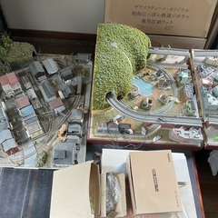 DeAGOSTINI ディアゴスティーニ鉄道ジオラマの画像