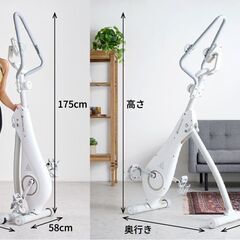 【美品】ROOM FIT ROOMBIKE AERO 立ち漕ぎバイク【取りに来れる方限定】おまけ有の画像