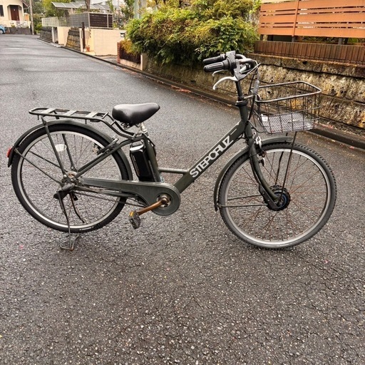 ☆ジモティ割あり☆ ブリヂストン 自転車 26 シルバー クリーニング