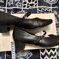 子供用ヒール ドレスシューズ 22cm　の画像