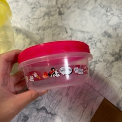 ジップロック　タッパ　ミニーちゃん　ディズニー　コラボ　2個セットの画像