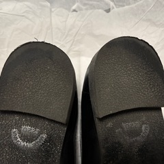 ローファー 黒　合皮 22cm の画像