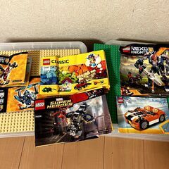 【LEGO】レゴ ブロック大量セット／クラシック・ネックスナイツ・スーパー・ヒーローズなどの画像