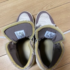 NIKEのスニーカー　AIR JORDAN 1 MID SE CRAFT/28cm/クリームの画像