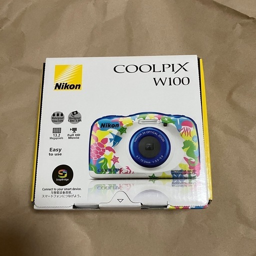 【ジャンク品】Nikon COOLPIX W100 防水デジタルカメラ クールピクス デジカメ ニコン クールピクス デジカメ コンパクトデジタルカメラ