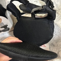 Aprica ZUCCO Homme カッコいい抱っこひも ブラック 抱っこ紐の画像