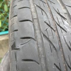 ブリジストン タイヤ 155/65R14 2021年　残り溝 4-5mmの画像