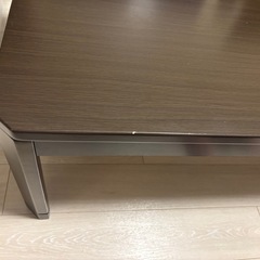 こたつテーブルの画像