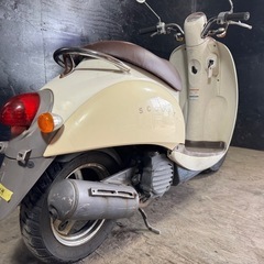 ★支払い総額3.8万円★走行テスト済み！現車確認可能♪ホンダ　スクーピー AF55 バッテリー新品！オシャレ原付！ 4スト、集中キー！の画像