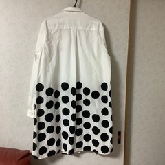 グラニフ　シャツワンピース　きんぎょがもげた　完売品　五味太郎　ドット　綿100の画像