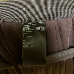 【美品】　ユニクロ　プリーツスカートの画像