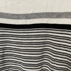 Otto Collection ストライプ ボートネック 長袖ニット 3Lサイズの画像