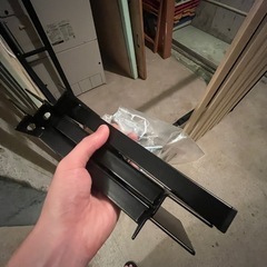 パイプベッドフレーム セミダブルの画像