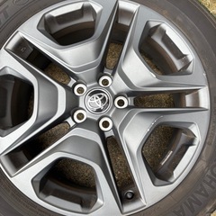 RAV4 アドベンチャー　純正　19インチ　アルミホイールセット　トヨタの画像