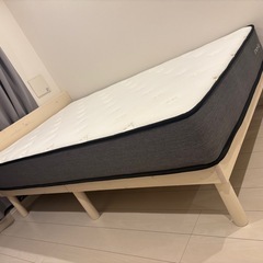 急募　セミダブルベッドマットレスセット　の画像