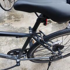 (お取り引き中)黒のクロスバイクの画像