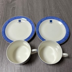 GIVENCHY カップ&ソーサー　ティーカップ　コーヒーカップ　スープカップ　2セットの画像