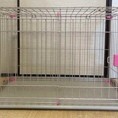 犬ケージ　スライドサークの画像