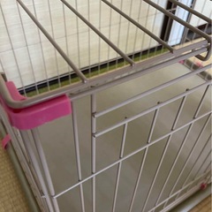 犬ケージ　スライドサークの画像