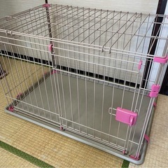 犬ケージ　スライドサークの画像