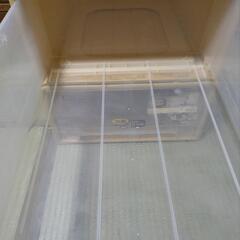 ②衣装ケース　収納ケース　クローゼット用　2個の画像