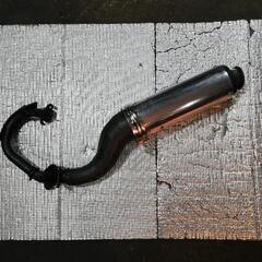 ホンダ　2スト　キャノピー社外マフラーの画像