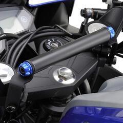 デイトナYZF-R25/YZF-R3(15~18)専用 マルチバーホルダーブルーの画像