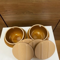 おぎのや釜飯 器２セット+蓋のみ２枚の画像